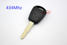 Key shell 434 Mhz HYN11L 1 button with ID46 chip remote key shell for Kia