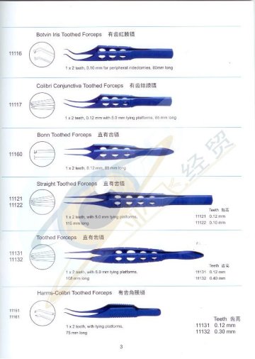 Ophthalmic surgical Instruments ,ophthalmic operating instrument