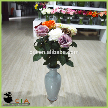 Natural Touch Silk Artificial Flower for Wedding Decoration , Artificial Flower Making