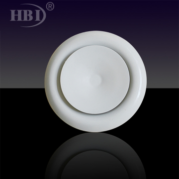 ASV Air Supply Valve Round Air Diffuser Steel Round Air Vent Diffuser Air Conditioning Ceiling Round Air Diffuser