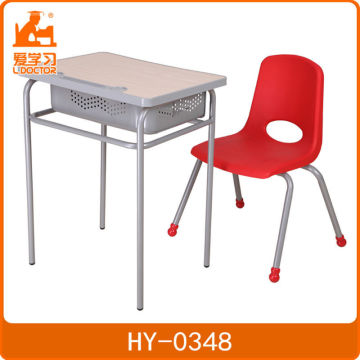 Fashion style cheap plastic students desk