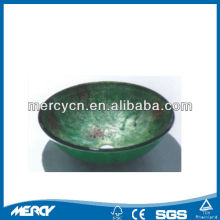 Simple bath glass wash basin