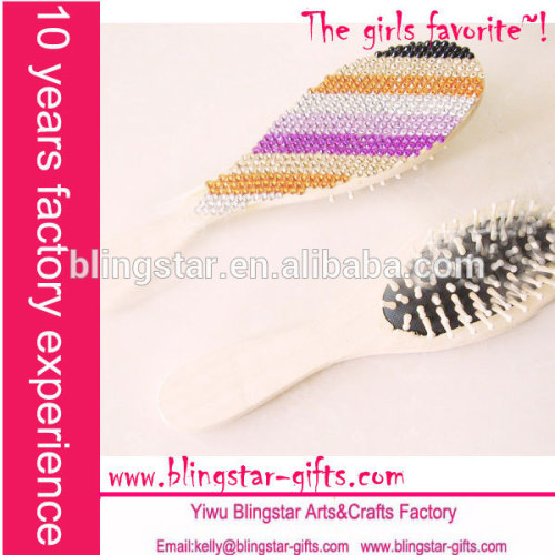 hot selling round rhinestone comb