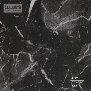 Obsidian PVC environmentally friendly film