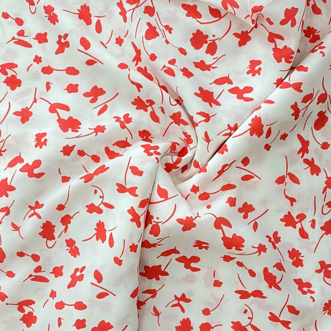 ISP Textile Herstellung Heißer Verkauf gedruckter Viskose Rayon Challis Stoff