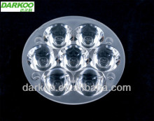 Cree XPE flashlight lens