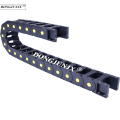 Jembatan Pembukaan Nylon Plastic Towline Cable Drag Chain