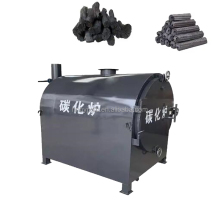 Hot Sale Small Logs Carbonization Furnace for Sawdust