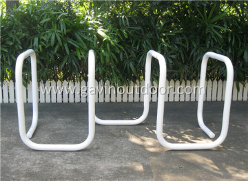 4 loop surface mounted bike rack bicycle stand bicycle parking rack