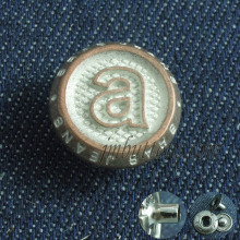 bottle cap shape customised logo classic coats snaps buttons