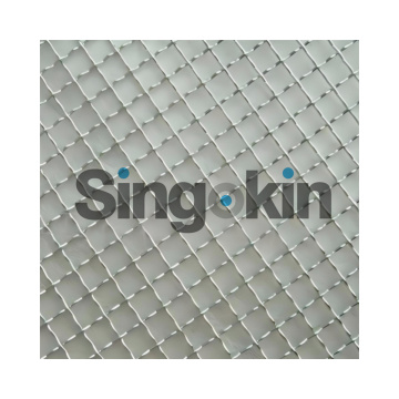 Spring Steel Double Crimp Plain Weave Wire Mesh for Quarrying