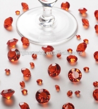 Hot sale Acrylic crystal diamond confetti for table decorations centerpieces wedding