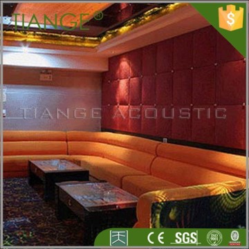 karaoke room decor soft fabric acoustic foam panels