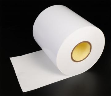 Matt White Synthetic Paper Hotmelt Adhesive White Glassine