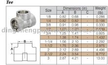 A182F9 Socket Forged Fittings Welded fittings forged