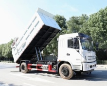Tri-Ring Right-Hand Drive Garbage Dump Truck