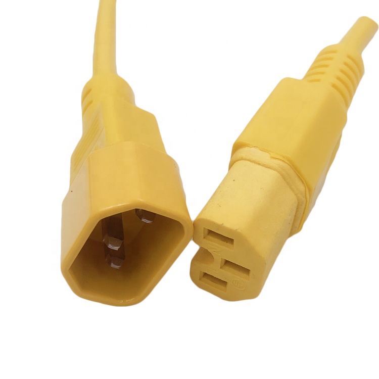 American type C14 to C15 Computer power cords
