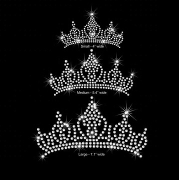 Wholesale Cheap Quality Wildcat Iron-On Rhinestone Transfer for T-Shirts