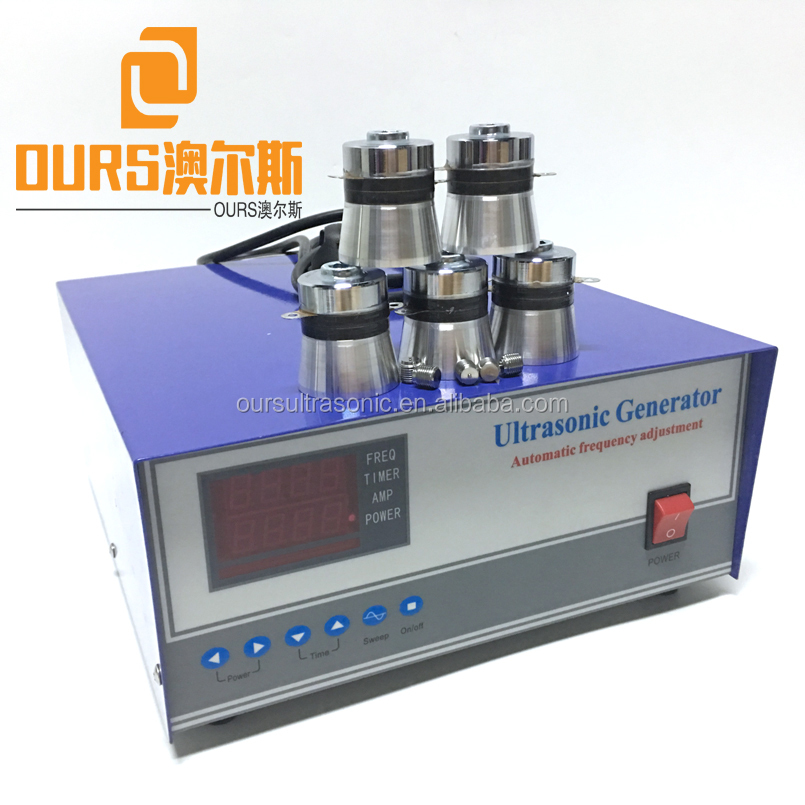 1200W Digital Ultrasonic Washers generator 28KHZ/40KHZ Ultrasonic Transducer