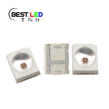 90-degree 2835 Red SMD LED 620nm 630nm