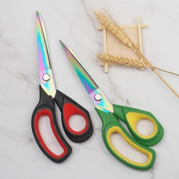 OEM Customized Logo Office Scissors - Multi Size Stainless Steel Black Transparent Embroidery Scissors