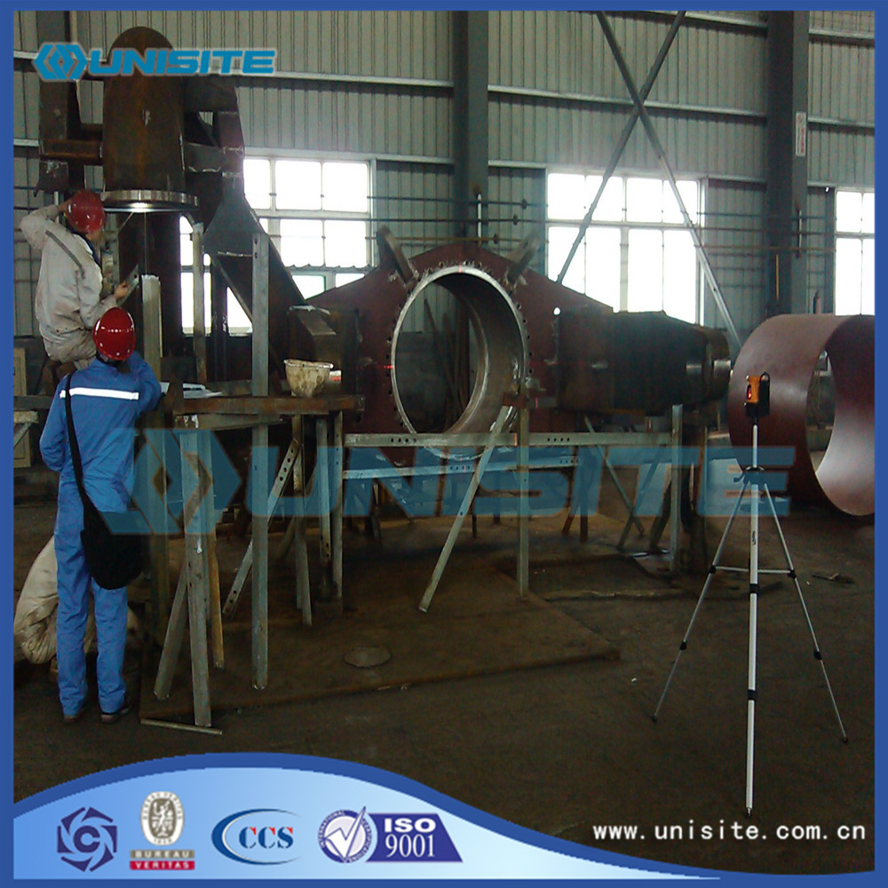 Pump suction discharge dredging pipes