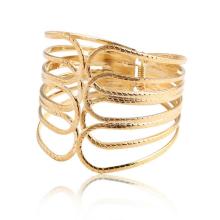Thin alloy gold covering bangle, girls gold bangles