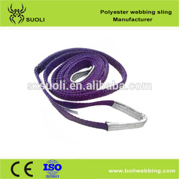Color Webbing Sling trapping belt ( lifting belt ) safety belt
