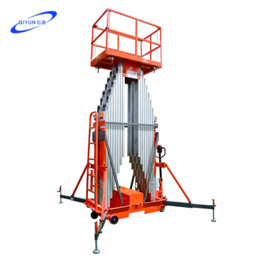 6m-24m Aluminum alloy lift platform hydraulic customizable Movable aluminum lift platform aerial work platform