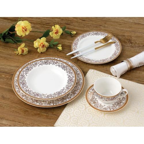 GOLDEN NEW BONE CHINA TABLEWARE