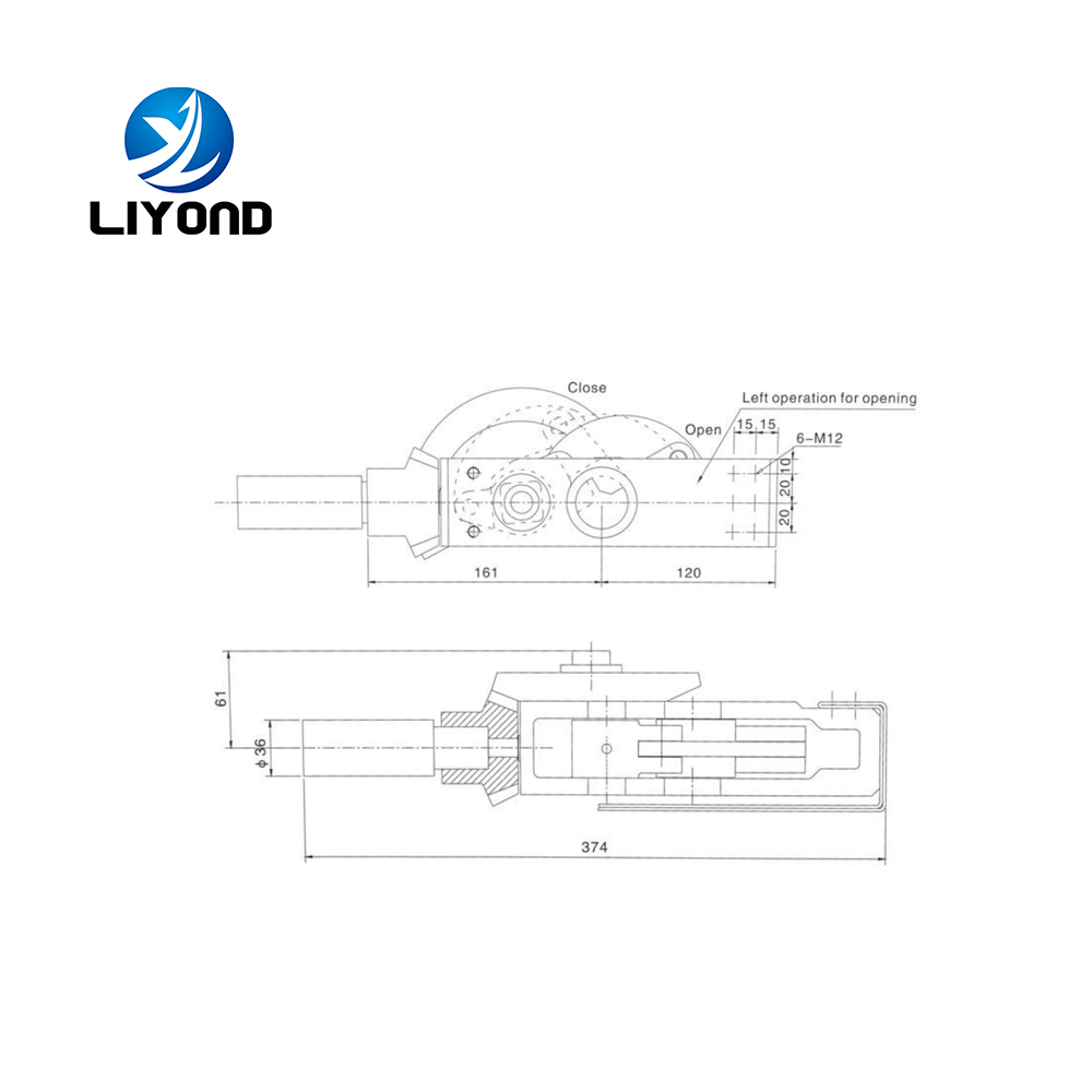 High Quality Single Conical Bevel Gear For earthing switch