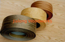 Yellow / Brown Paper Backed Veneer Sliced Cut Fleece For Plywood