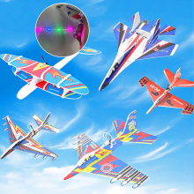 Electric Inertial Foam Plane - Hand Launch Glider Toy