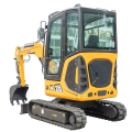 2.5 ton cab mini excavator XN28 small excavator with Janpanese engine