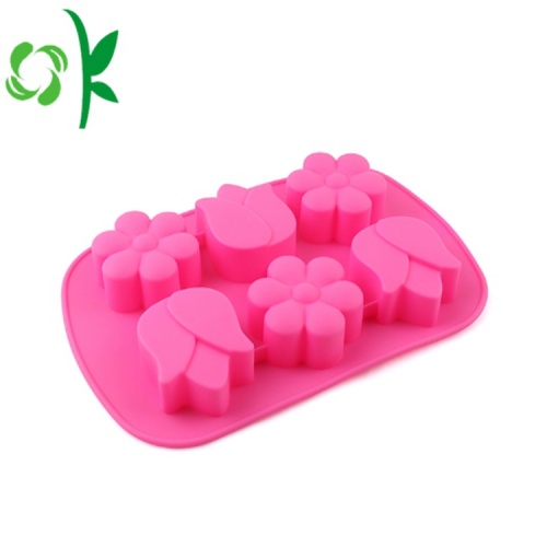 Moldes de flores para pasteles para hornear para microondas