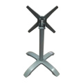 Good quality Grey folding aluminum table base bar table base