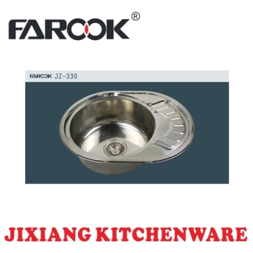 single round bowl ss sink 
