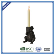 resin Sitting rabbit candle holder