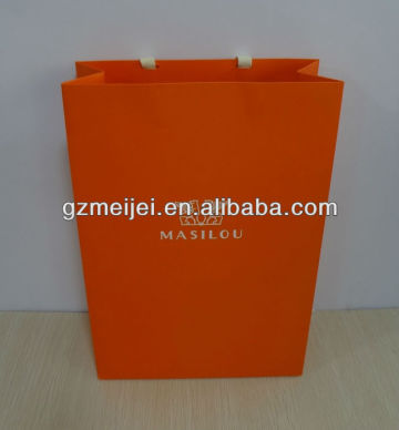 Accept Custom Order Retail Shopping paper Bags