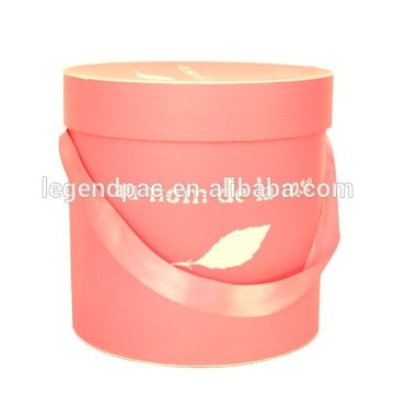 new design customized round posy packaging box with lids