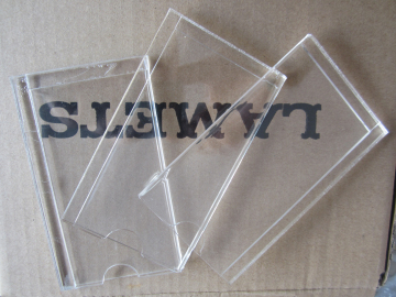 Acrylic Name Card Holder Nozzles of Engineering Machinery