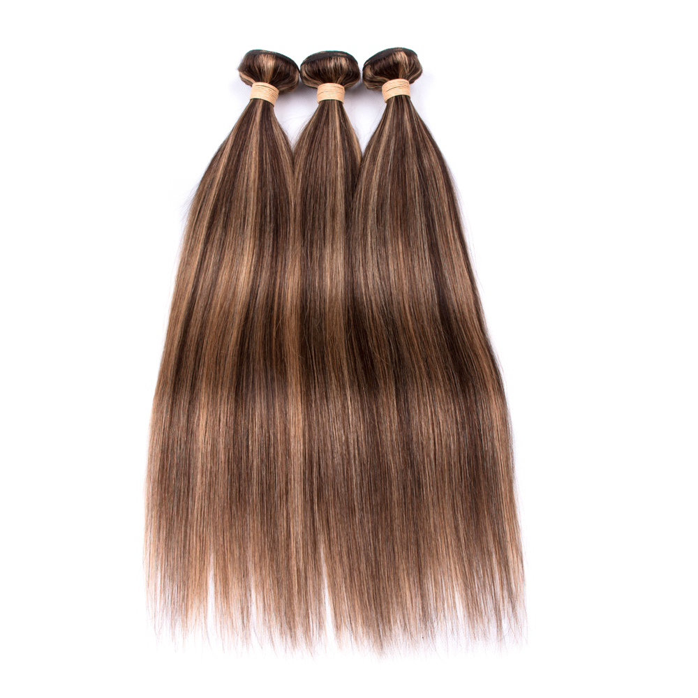 P4/27 Color Hair Bundles Straight and Body No Tangle No Shed Soft And Smooth,100% Brazilian Virgin Human Hair 10"-30" In stock