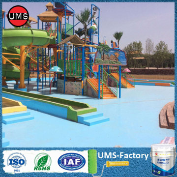 Polyurea coating spray durability for ponds