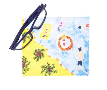 Premium Microfiber Glasses Wipes