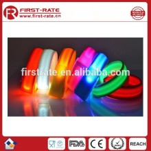 Custom led braclets,flashing led braclets