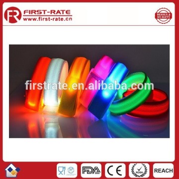 Custom led braclets,flashing led braclets