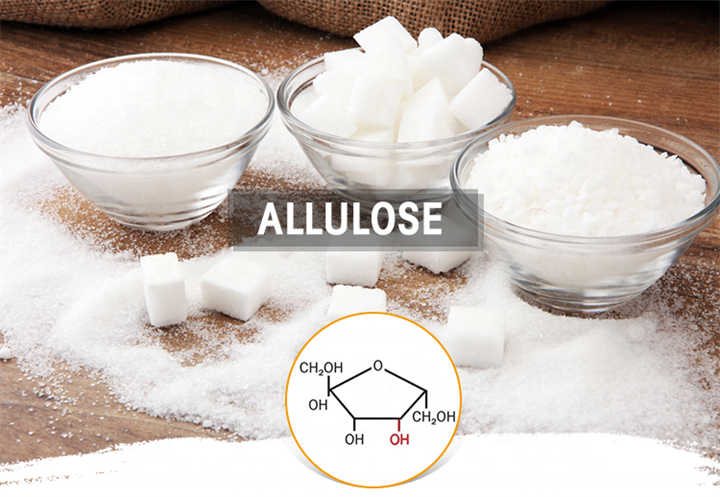 المحليات Allulose CAS 23140-52-5 LLULOSE D-PSICOSE POWDER