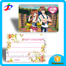 Varnishing paper voucher