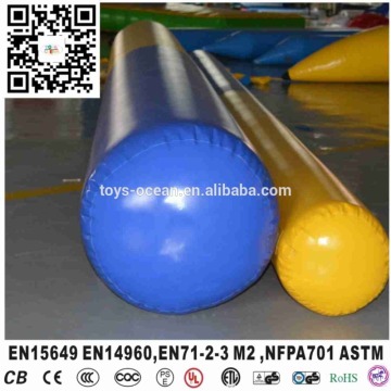 Inflatable water park tube floating buoy inflatable water barrier for water park