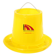 yellow Poultry equipment pan feeder